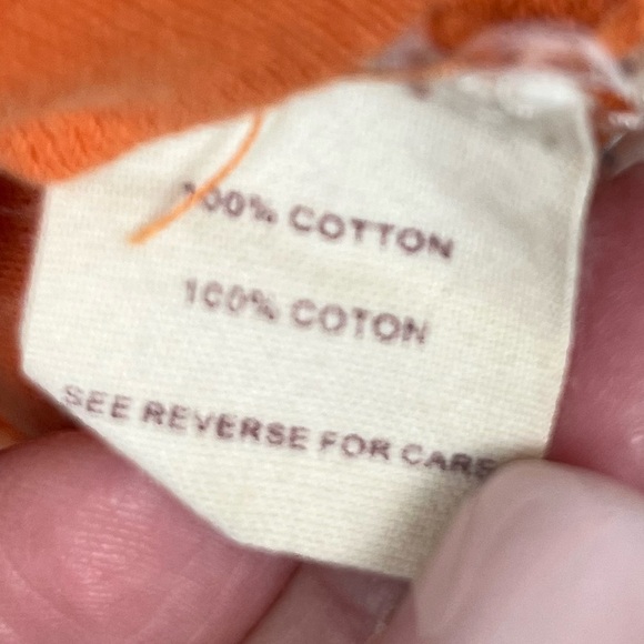 Free People Orange Long Sleeve Top - Picture 7 of 9